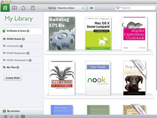 nook software for mac